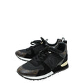 Louis Vuitton Monogram Black Run Away Sneaker
