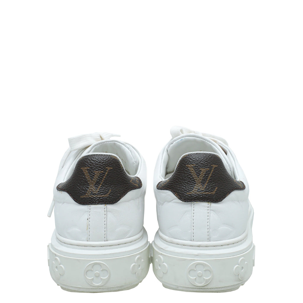 Louis Vuitton Bicolor Time Out Sneakers 38