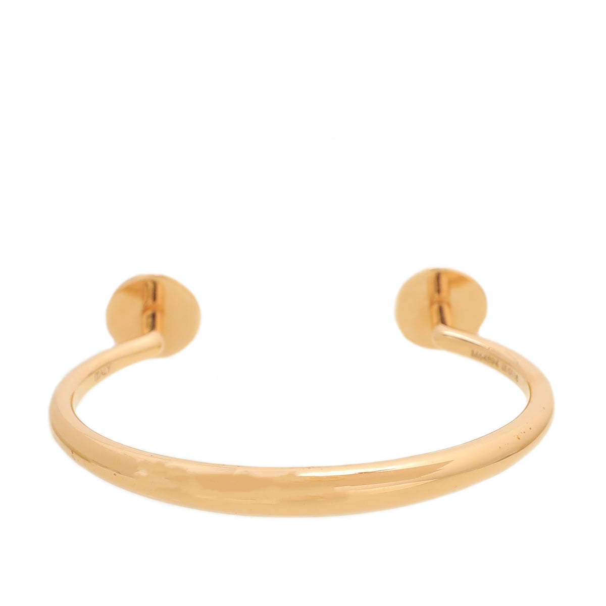 Louis Vuitton Gold Tone Studdy Bracelet Small
