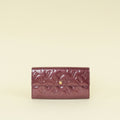 Louis Vuitton Violette Monogram Vernis Sarah Wallet