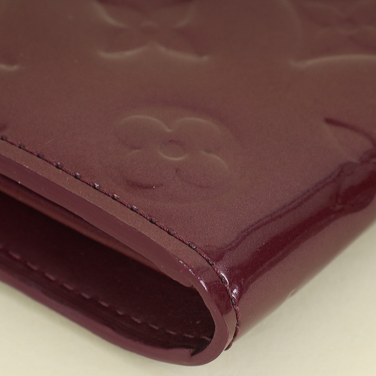 Louis Vuitton Violette Monogram Vernis Sarah Wallet