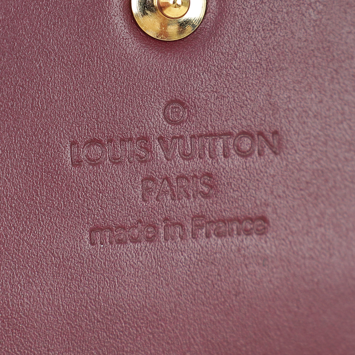 Louis Vuitton Violette Monogram Vernis Sarah Wallet