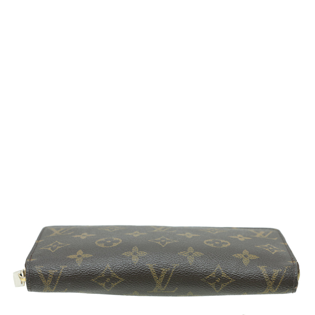 Louis Vuitton Brown Monogram Zippy Wallet