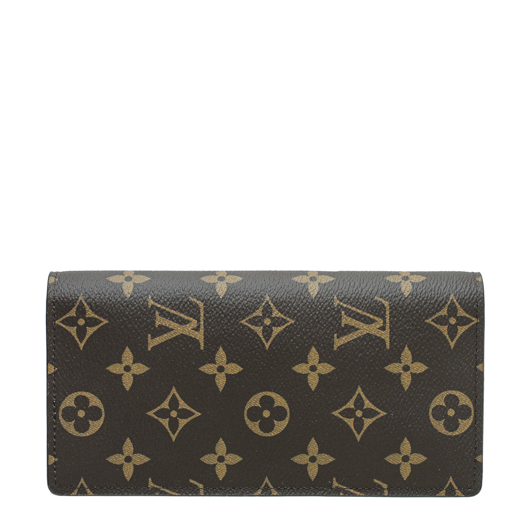 Louis Vuitton Brown Monogram Brazza Wallet