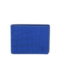 Louis Vuitton Blue Crocodile Matte Multiple Wallet