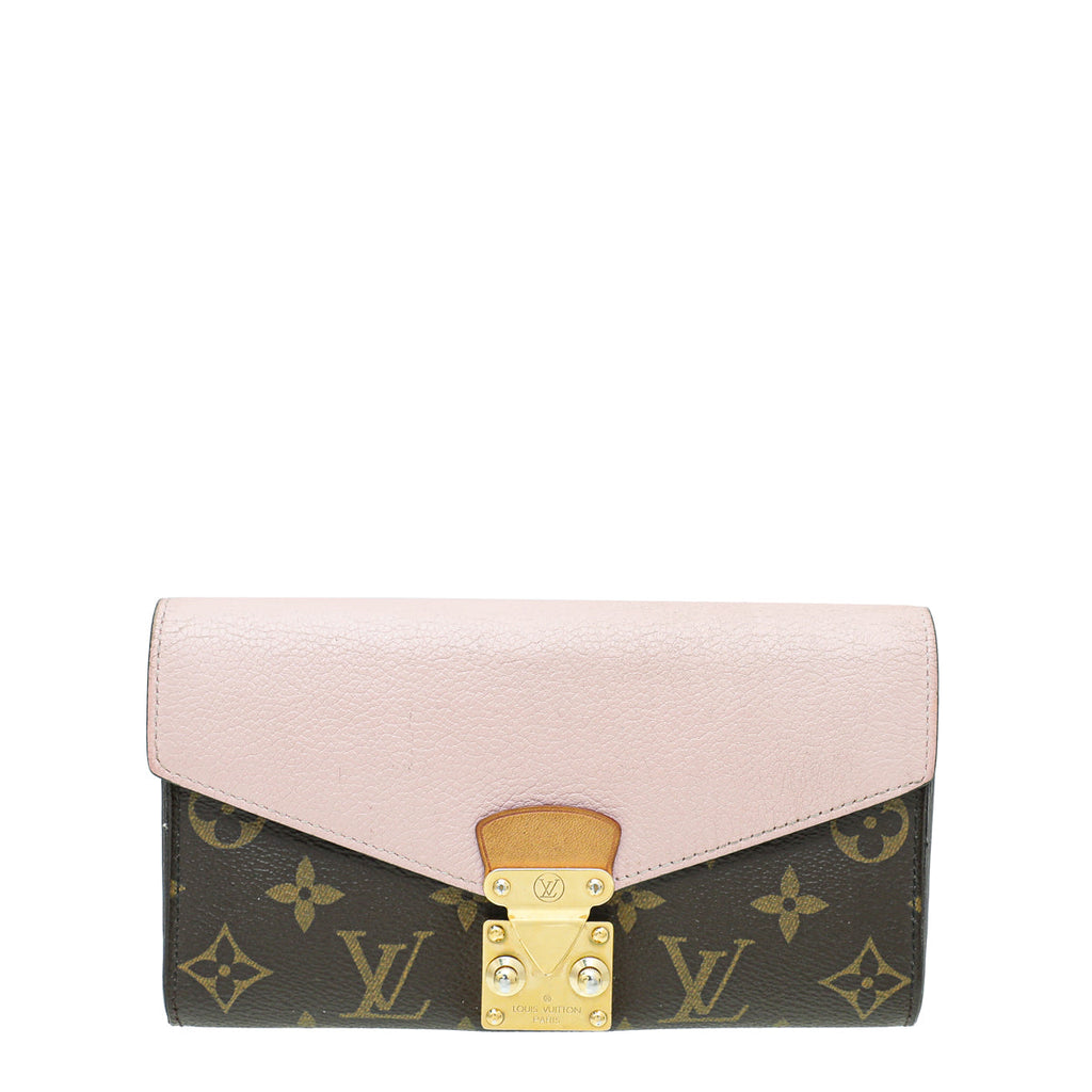 Louis Vuitton Monogram Magnolia Pallas Long Wallet