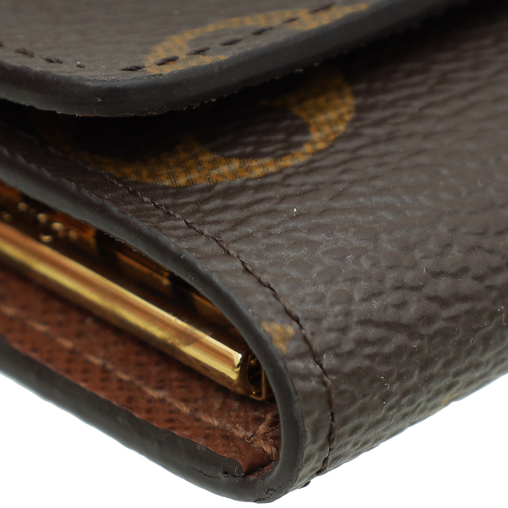 Louis Vuitton Brown Monogram 6 Key Holder
