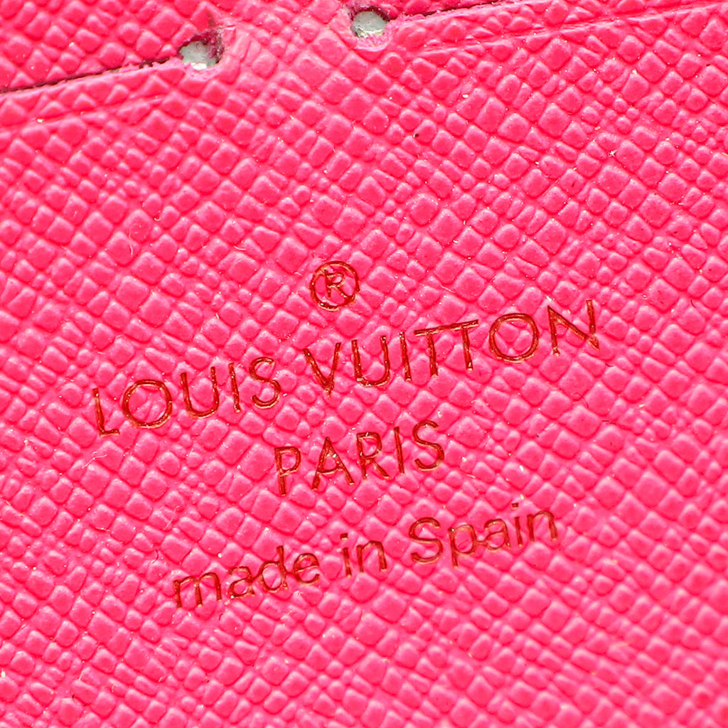 Louis Vuitton Black Multicolor Monogram Zippy Wallet