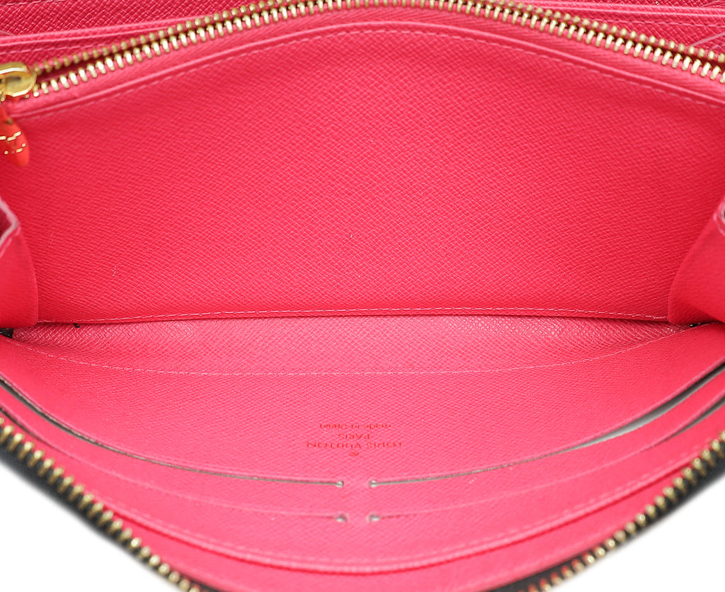 Louis Vuitton Black Multicolor Monogram Zippy Wallet