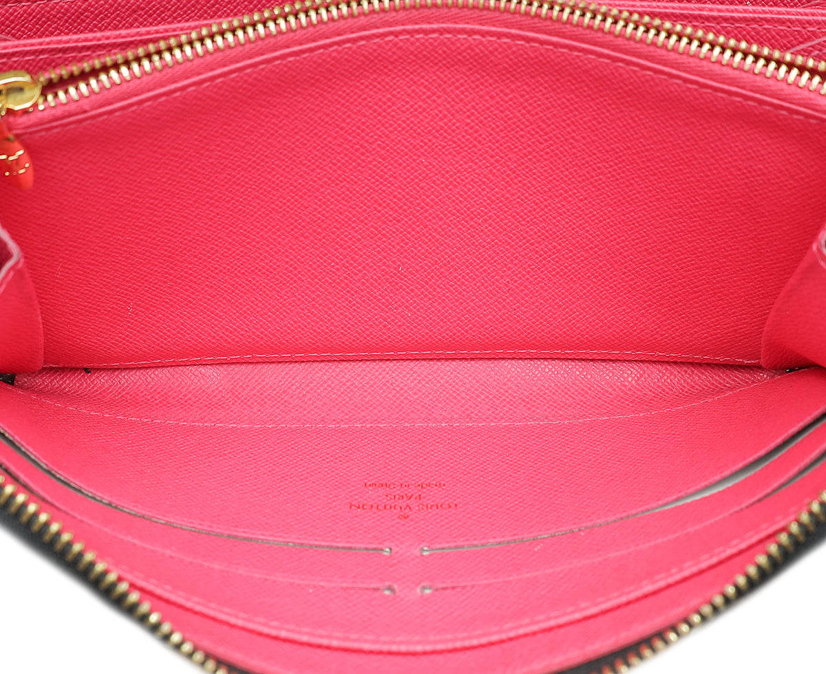 Louis Vuitton Black Multicolor Monogram Zippy Wallet