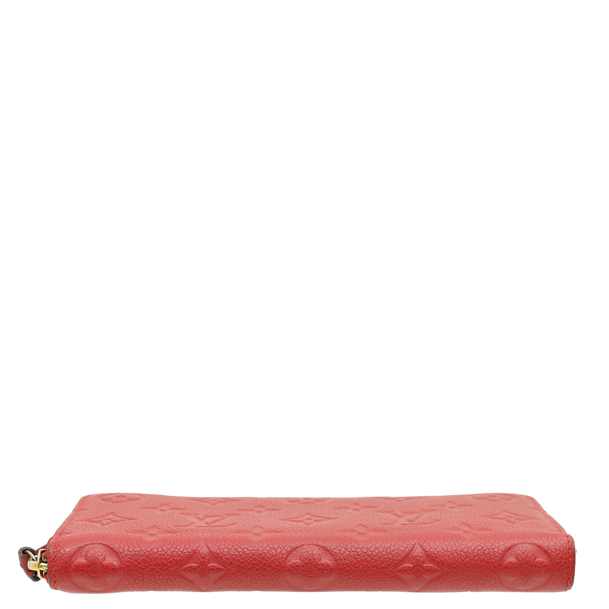 Louis Vuitton Red Monogram Empreinte Clémence Wallet