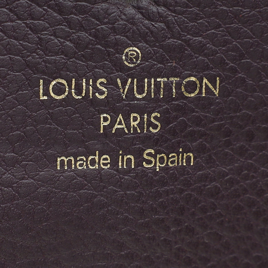 Louis Vuitton Grenat Monogram Empreinte Curieuse Wallet