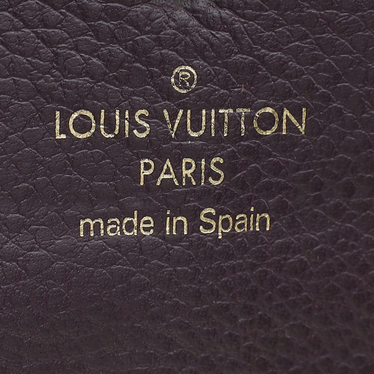 Louis Vuitton Grenat Monogram Empreinte Curieuse Wallet