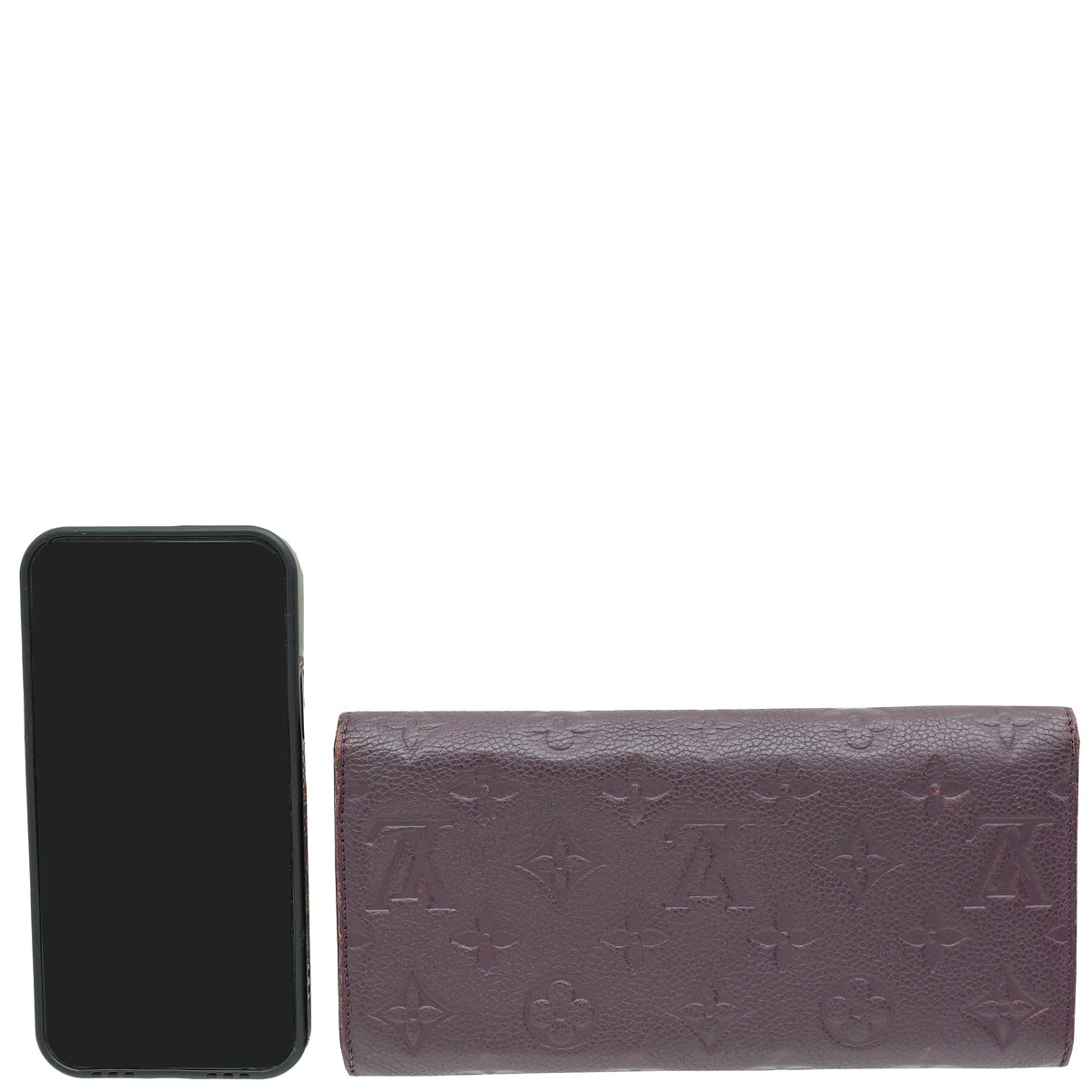 Louis Vuitton Grenat Monogram Empreinte Curieuse Wallet