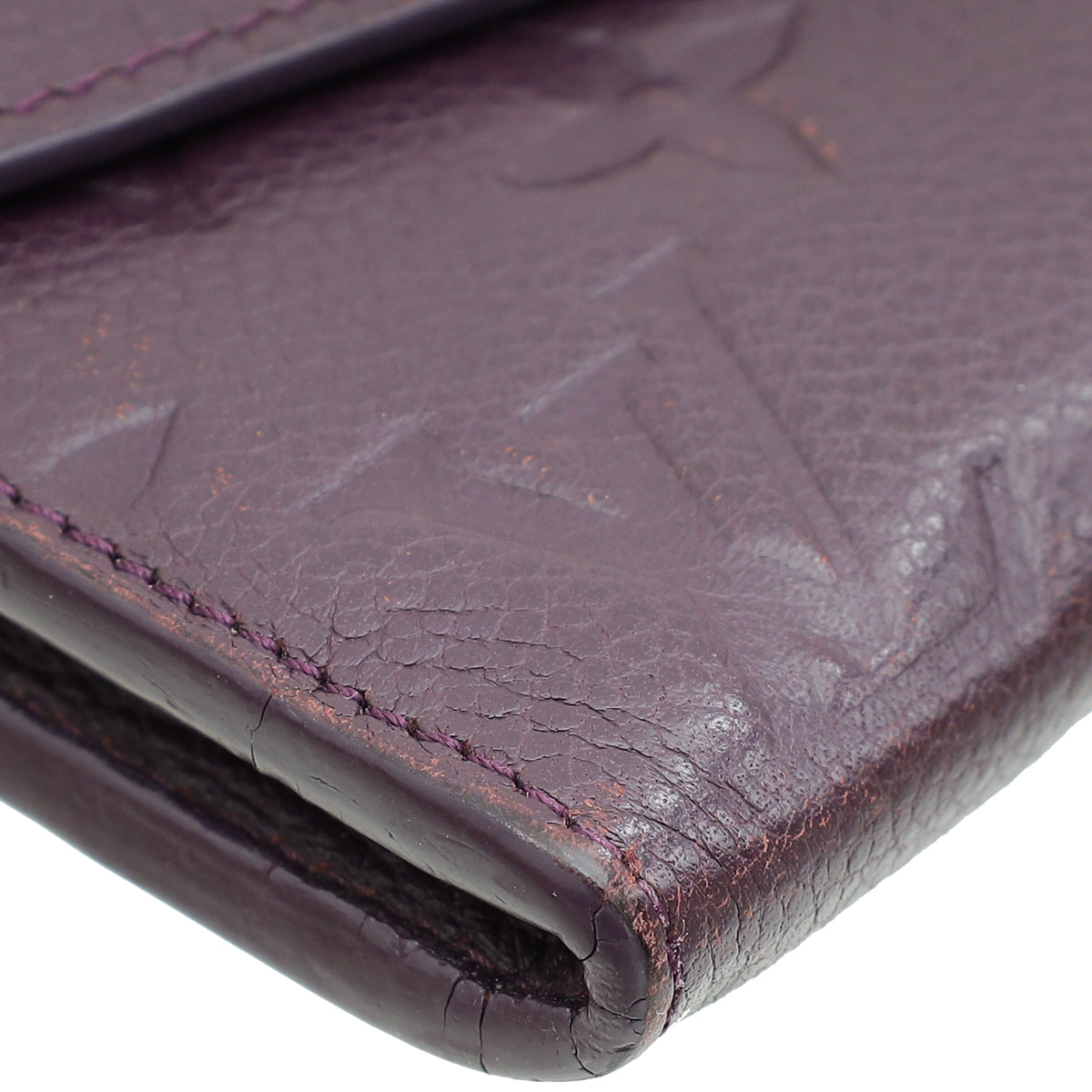 Louis Vuitton Grenat Monogram Empreinte Curieuse Wallet