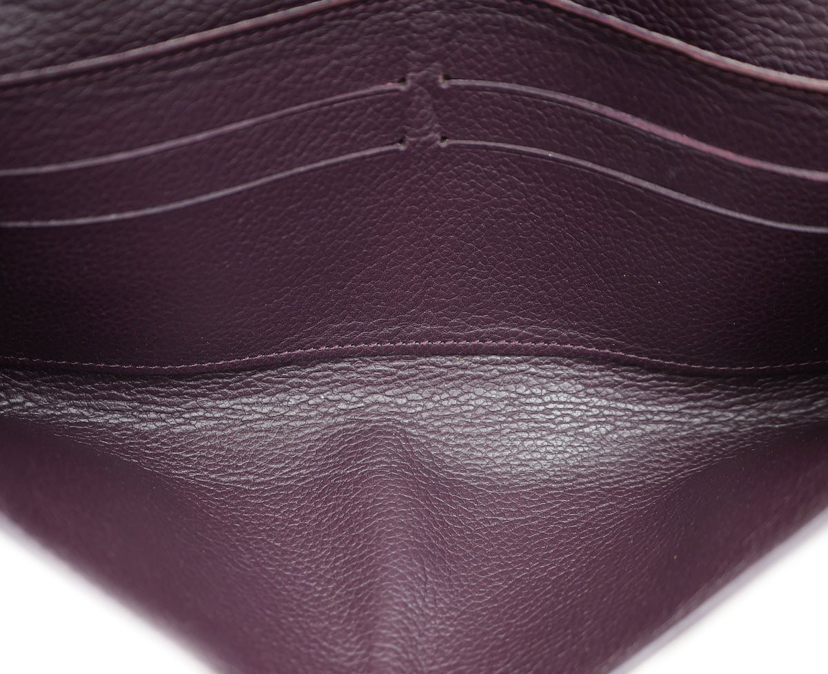 Louis Vuitton Grenat Monogram Empreinte Curieuse Wallet