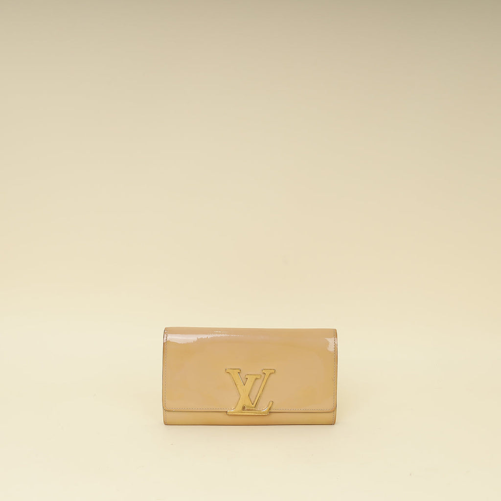 Louis Vuitton Dune Monogram Vernis Louise Wallet