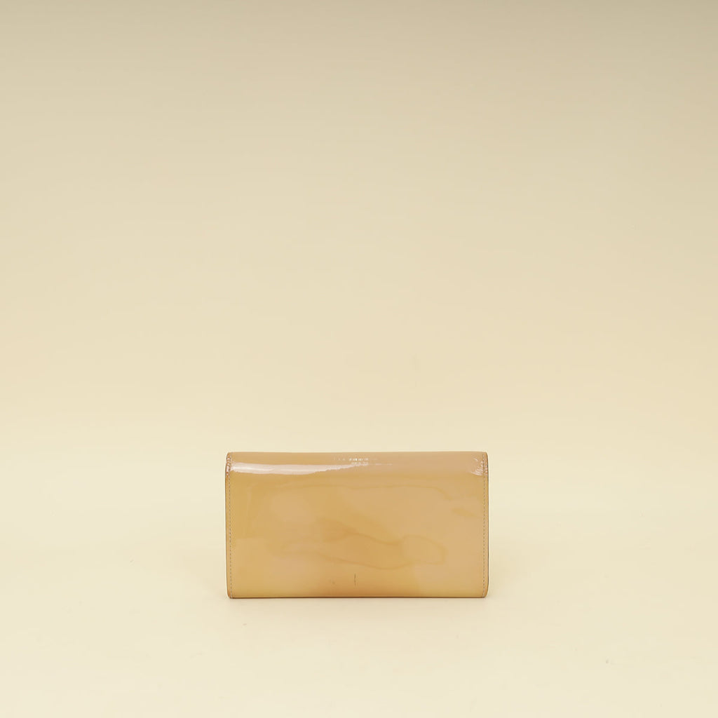 Louis Vuitton Dune Monogram Vernis Louise Wallet