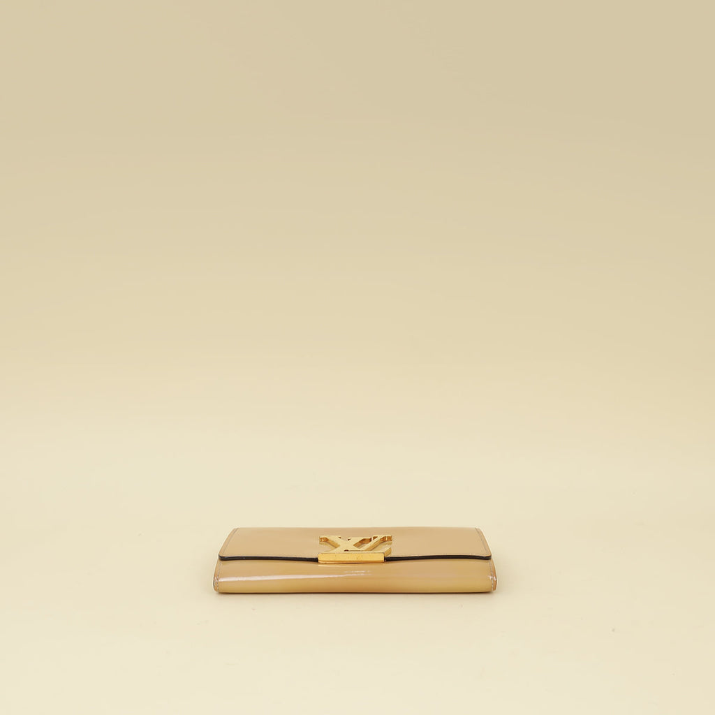 Louis Vuitton Dune Monogram Vernis Louise Wallet