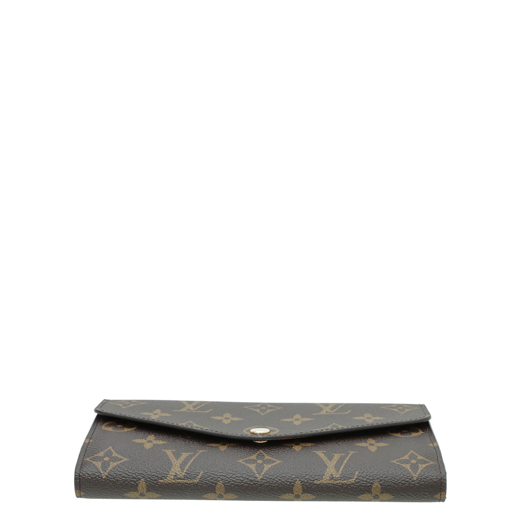 Louis Vuitton Brown Monogram Sarah Wallet