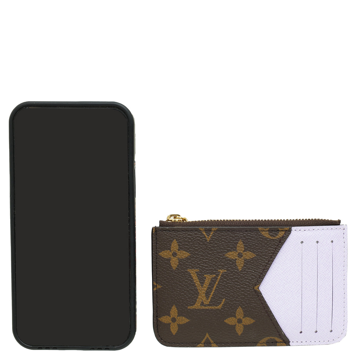 Louis Vuitton Monogram Purple Romy Card Holder