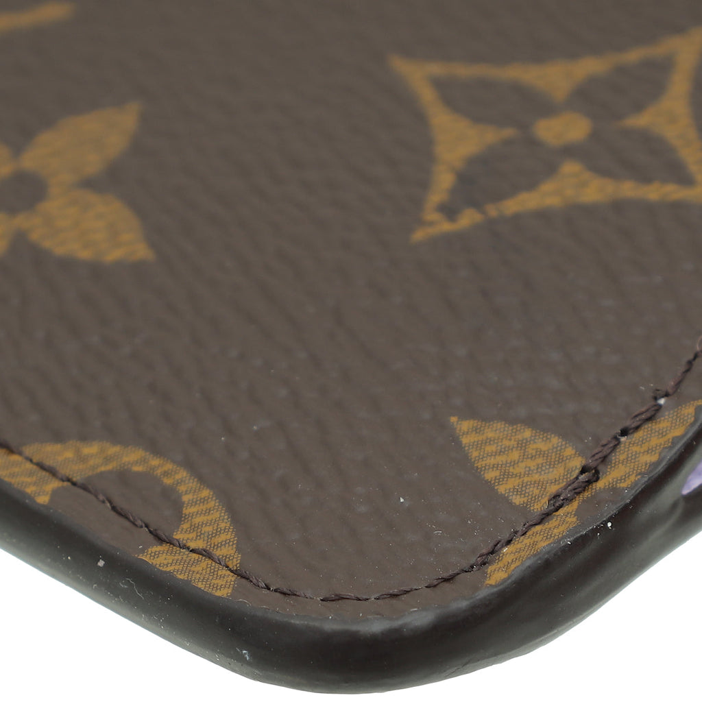 Louis Vuitton Monogram Purple Romy Card Holder