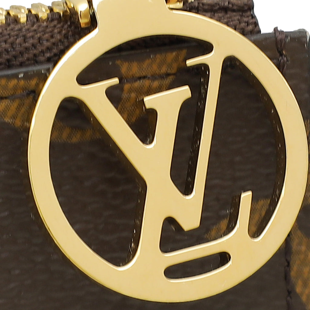 Louis Vuitton Monogram Purple Romy Card Holder