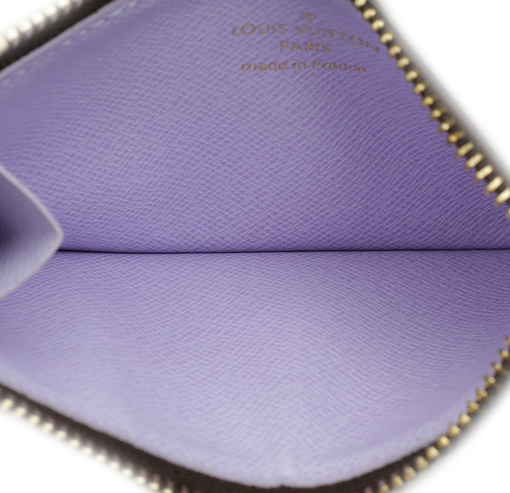 Louis Vuitton Monogram Purple Romy Card Holder