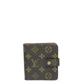 Louis Vuitton Brown Monogram Compact Zippy Wallet