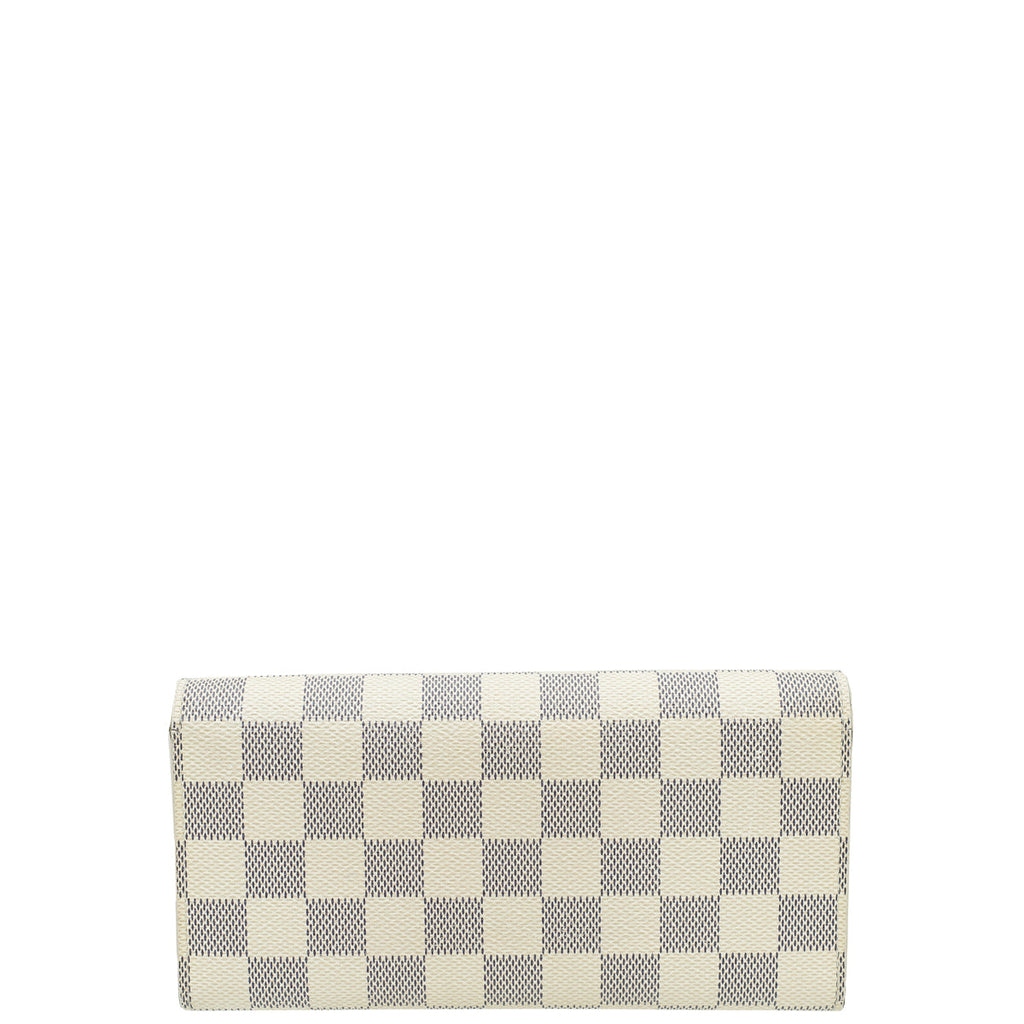 Louis Vuitton Damier Azur Emilie Wallet