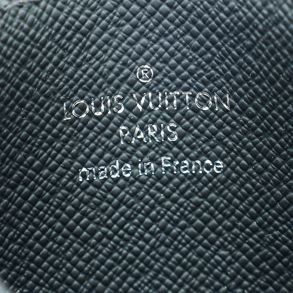 Louis Vuitton Monogram Black Eclipse Porte Cartes Double Card Holder