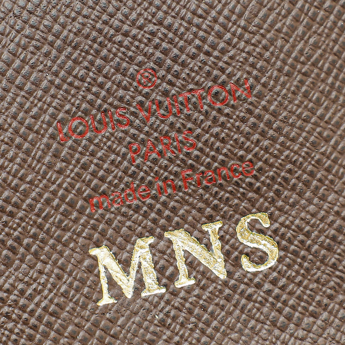 Louis Vuitton Damier Ebene Modulable Wallet W/ MNS Initials