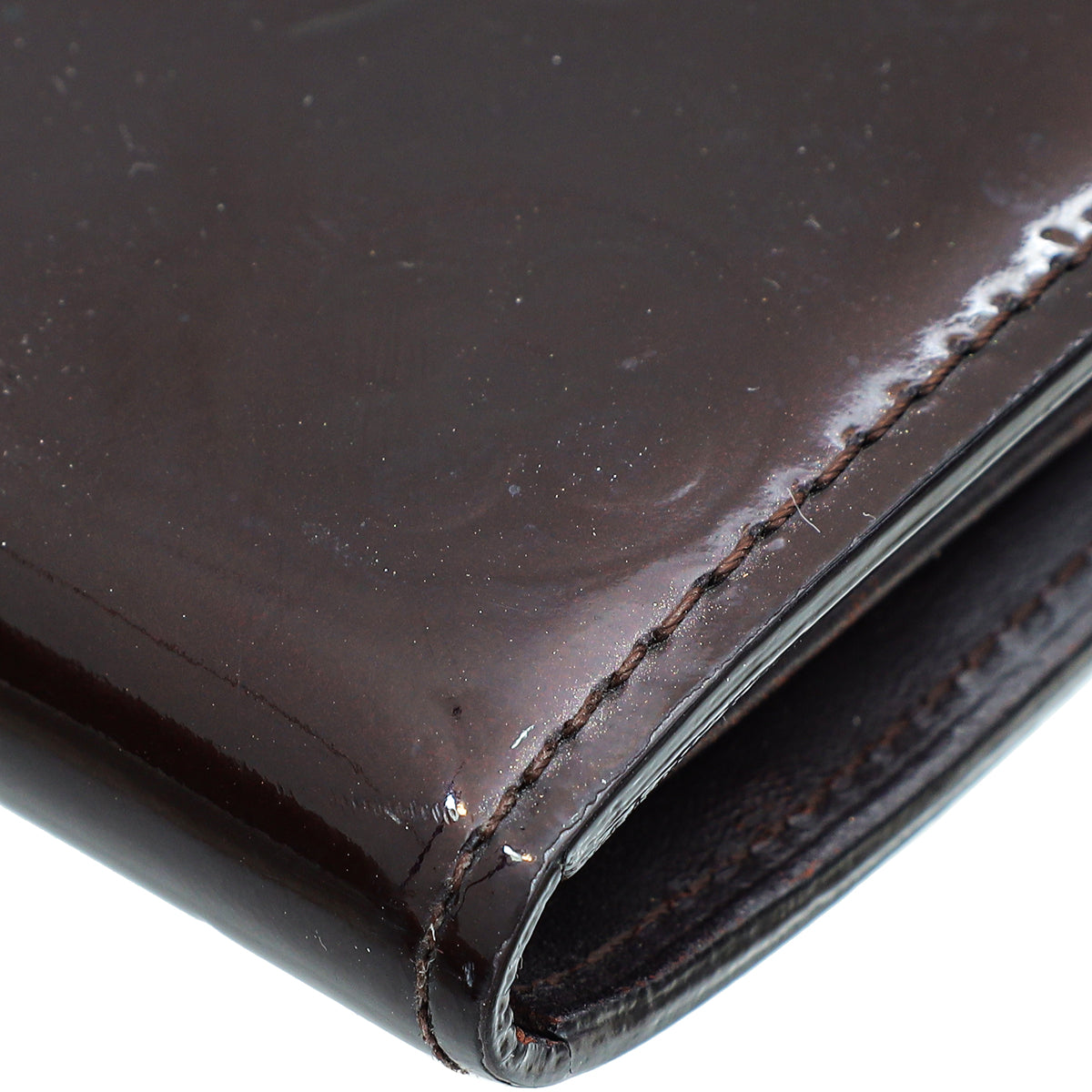 Louis Vuitton Amarante Monogram Vernis Sarah Wallet