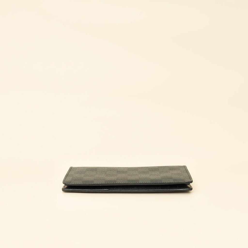Louis Vuitton Damier Brazza Wallet w/ Y.H Initials