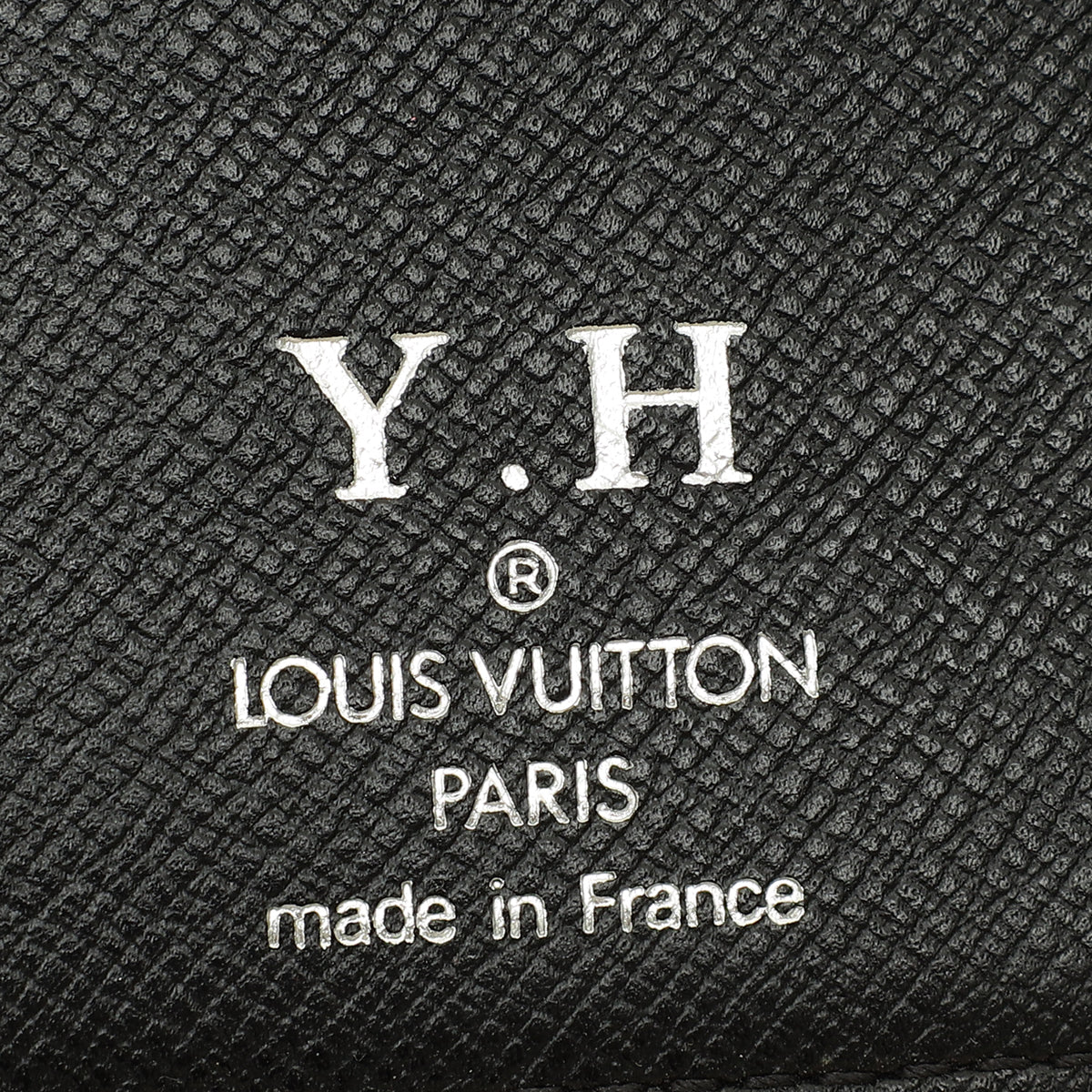 Louis Vuitton Damier Brazza Wallet w/ Y.H Initials