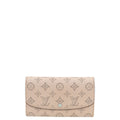 Louis Vuitton Magnolia Monogram Mahina Iris Wallet
