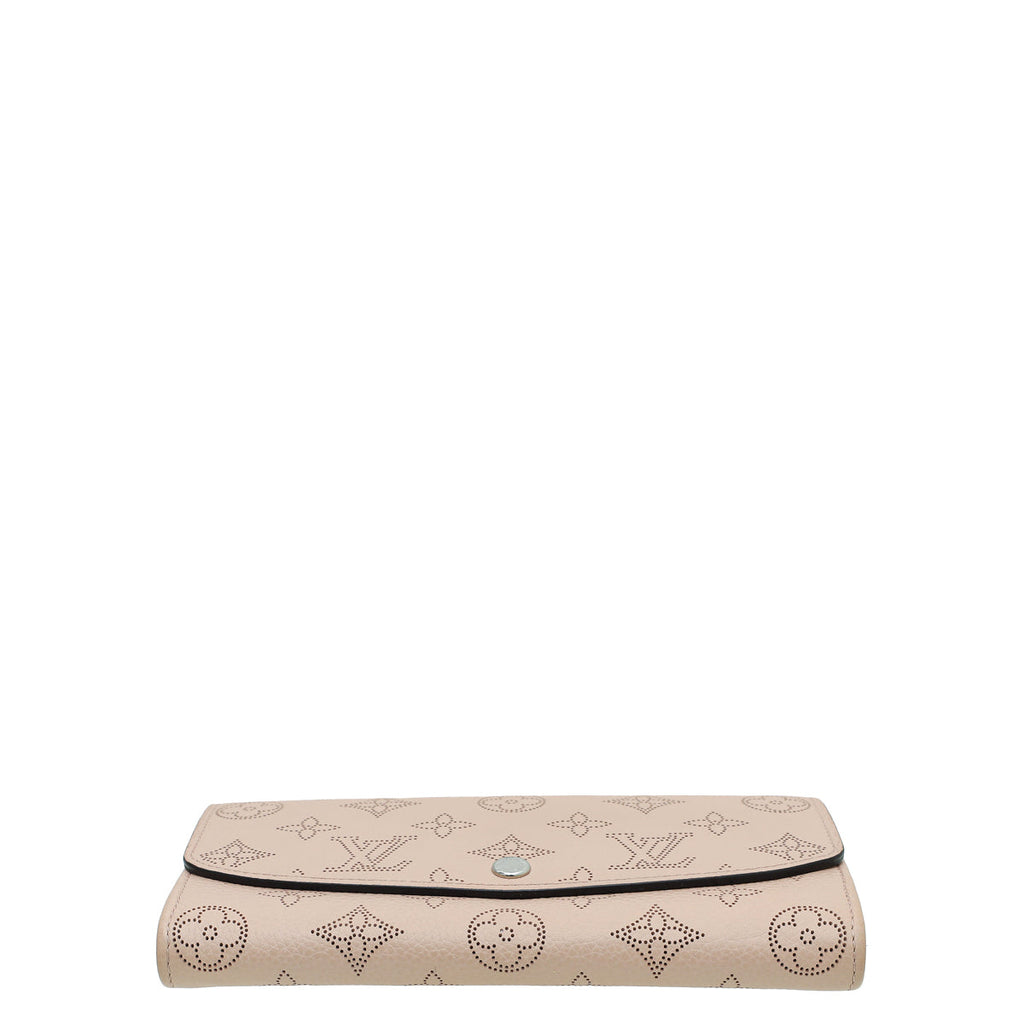 Louis Vuitton Magnolia Monogram Mahina Iris Wallet
