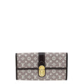 Louis Vuitton Sepia Monogram Mini Lin Idylle Sarah Wallet