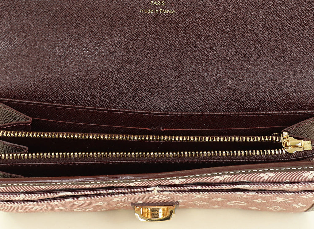 Louis Vuitton Sepia Monogram Idylle Sarah Wallet