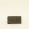 Louis Vuitton Monogram Red Josephine Wallet