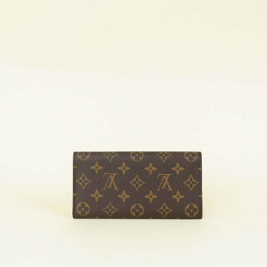Louis Vuitton Monogram Red Josephine Wallet