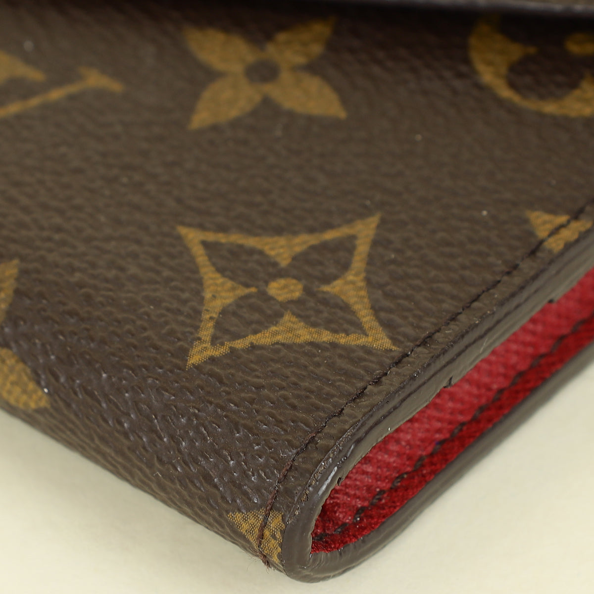 Louis Vuitton Monogram Red Josephine Wallet