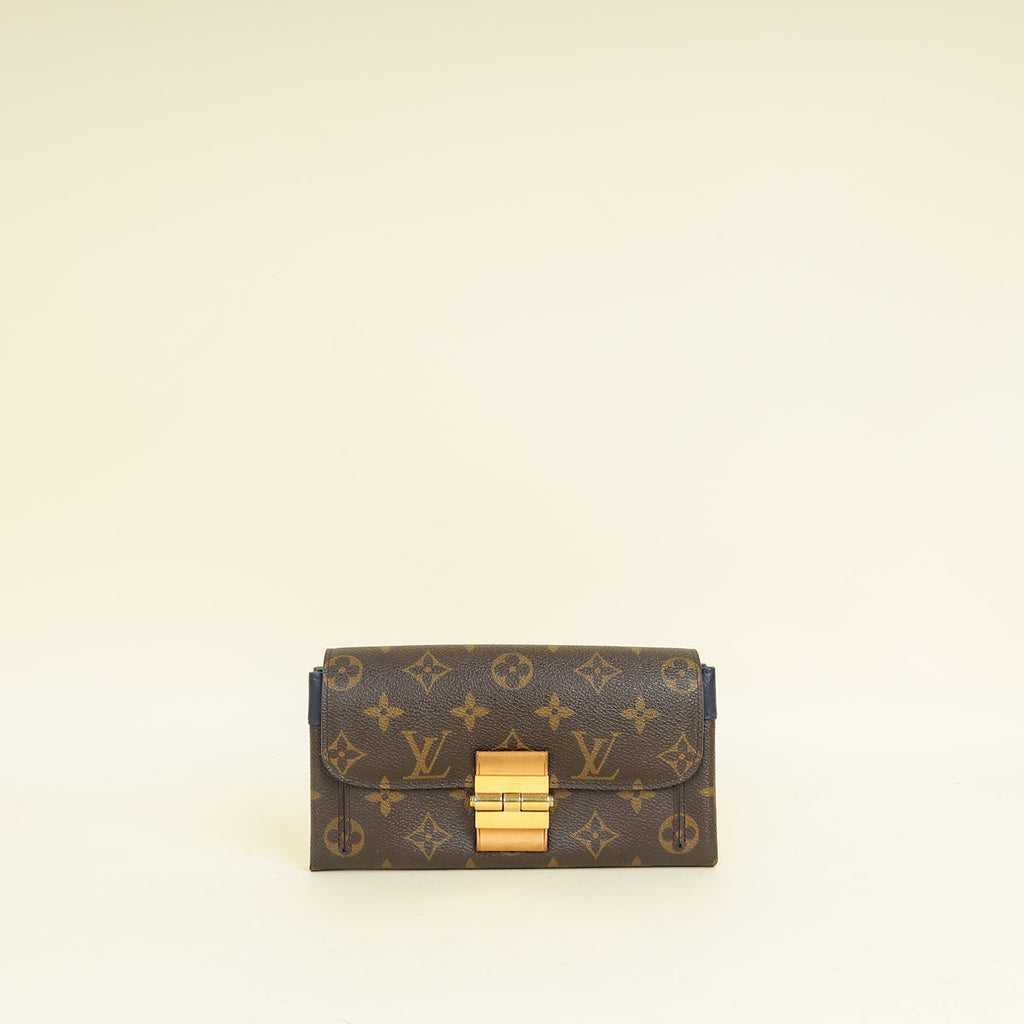 Louis Vuitton Monogram Blue Elysee Wallet