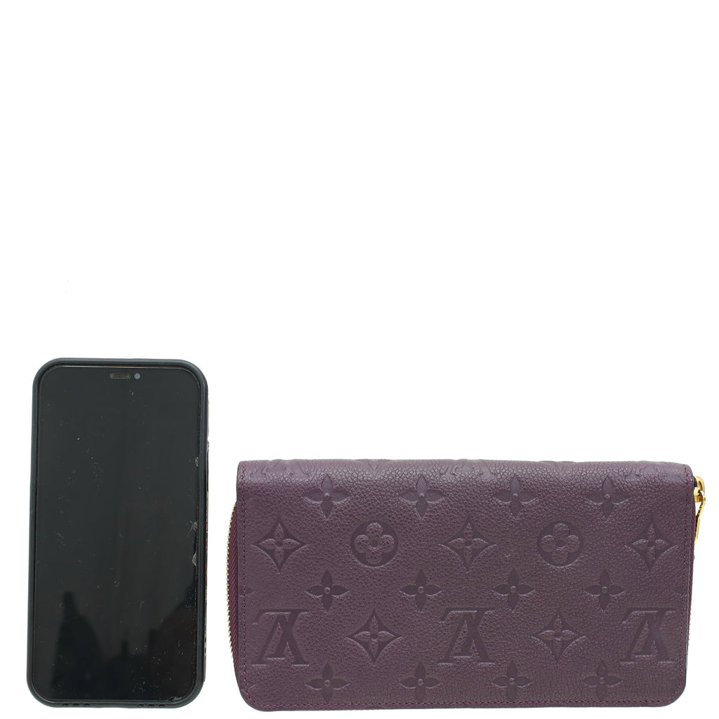 Louis Vuitton Grenat Empreinte Continental Wallet