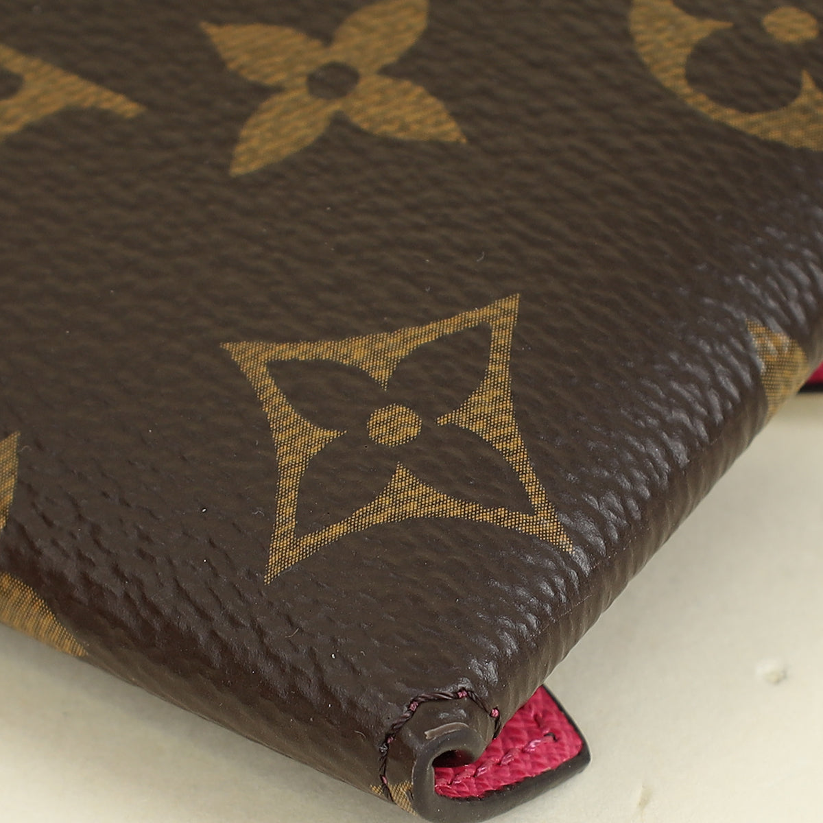 Louis Vuitton Monogram Pondichery Pink Kirigami Card Holder