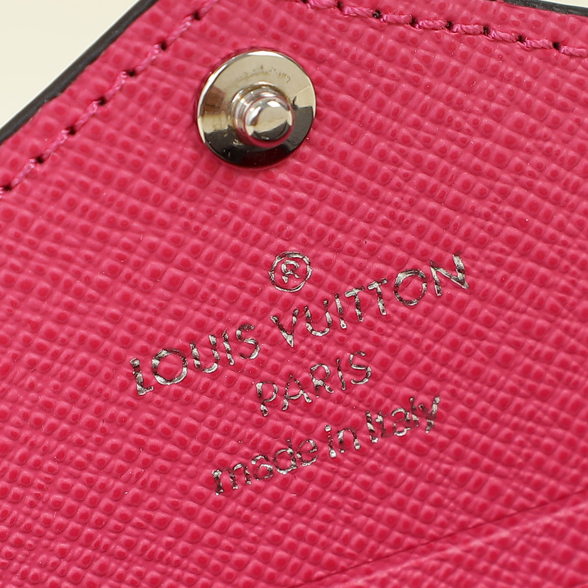 Louis Vuitton Monogram Pondichery Pink Kirigami Card Holder
