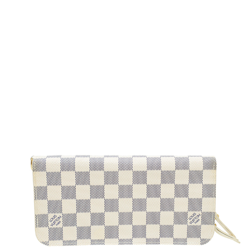 Louis Vuitton Damier Azur Insolite Wallet w/"IMW" Initial