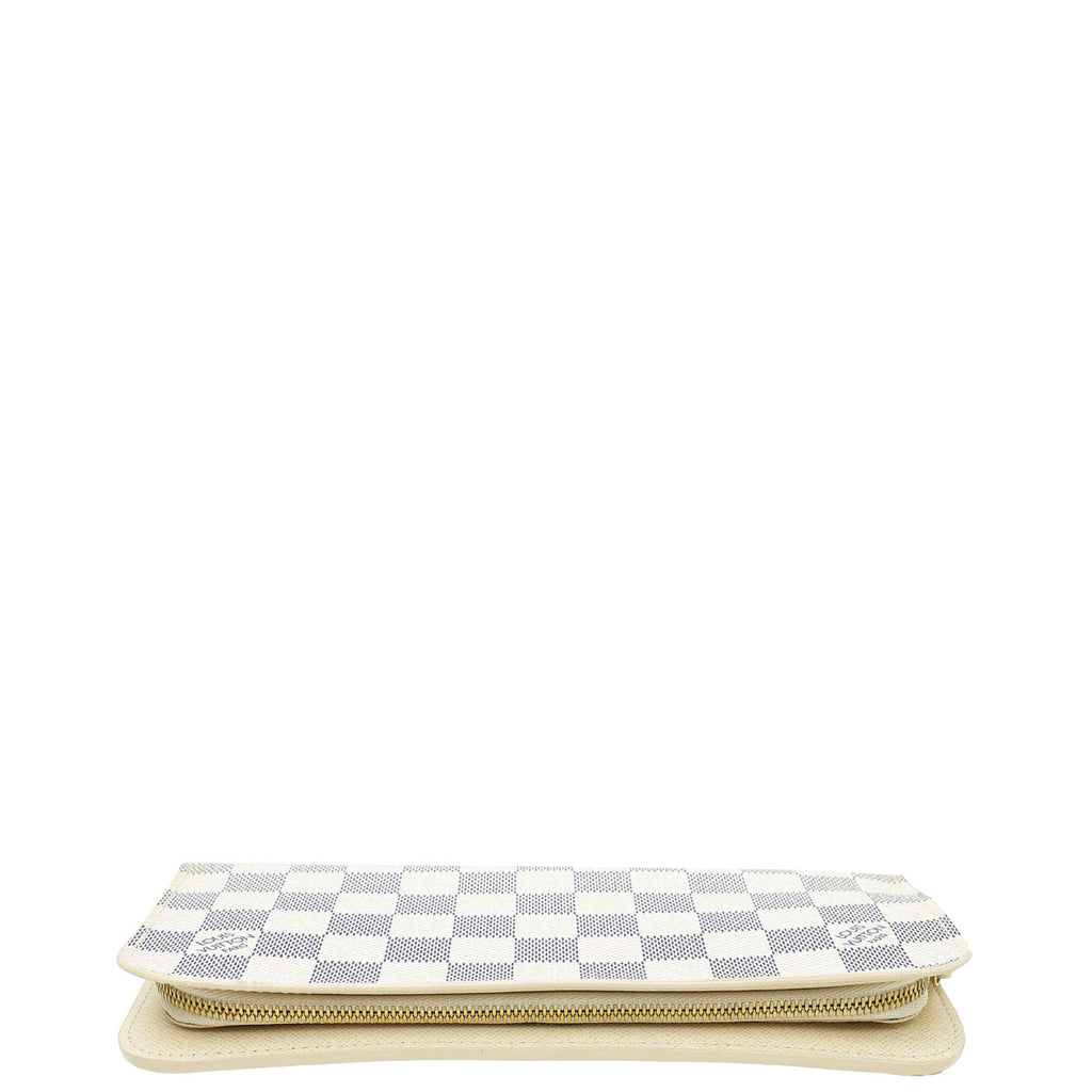 Louis Vuitton Damier Azur Insolite Wallet w/"IMW" Initial