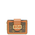 Louis Vuitton Brown Monogram Reverse Multicartes Dauphine Bag