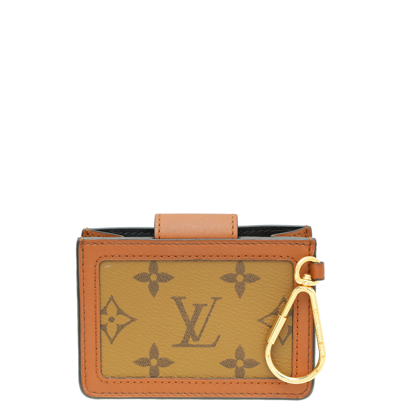 Louis Vuitton Brown Monogram Reverse Multicartes Dauphine Bag